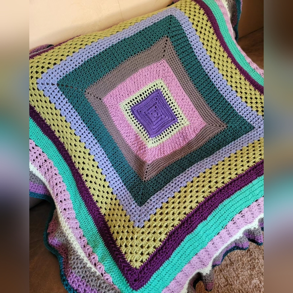 Square Throw Blanket